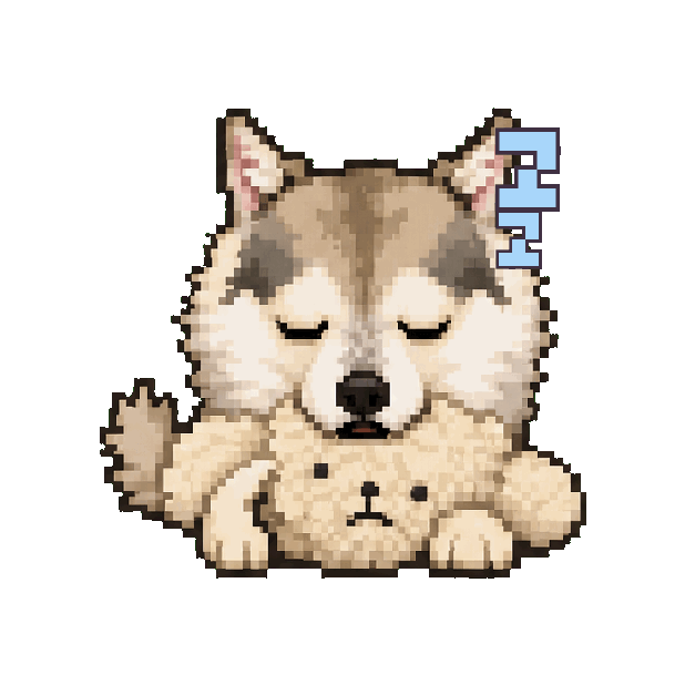 sleeeepy Bailey sticker